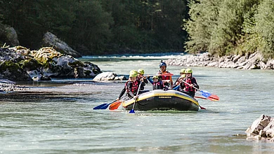 Rafting in Lofer